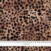 ANIMAL SPOTS/ Mocha Mousse - tkanina viskózová