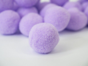 Pomponik light purple