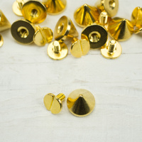 Screw-in RIVET CONE 10 mm - gold