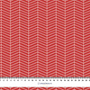HERRINGBONE pat. 3 / red (VALENTINE'S MIX) - single jersey with elastane 