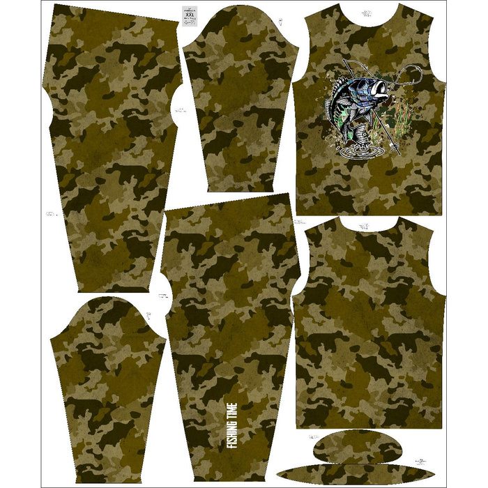 THERMO HERREN SET (STEVE) - FISHING TIME - Nähset XXL