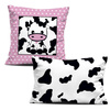 DECORATIVE PILOWS - COW ADELE