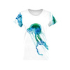 WOMEN’S T-SHIRT - JELLYFISH - single jersey 