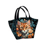 ANIMALS MANDALA wz.12 - panel (60cm x 50cm) Wasserabweisende Webware
