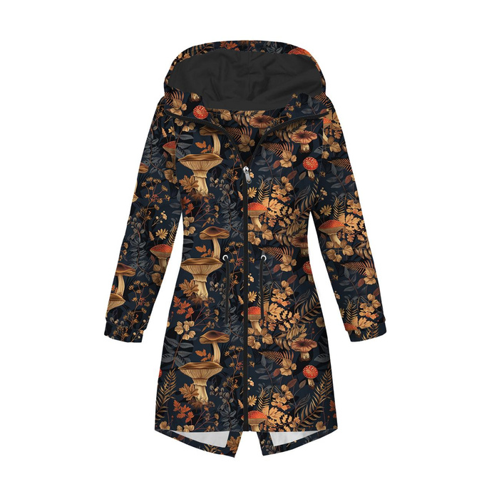 DÁMSKÁ BUNDA PARKA (ANNA) -  BOTANICAL FOREST WZ.8 - softshell XXL