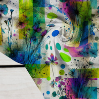 FLORAL REVERIE WZ. 8 - Krepa