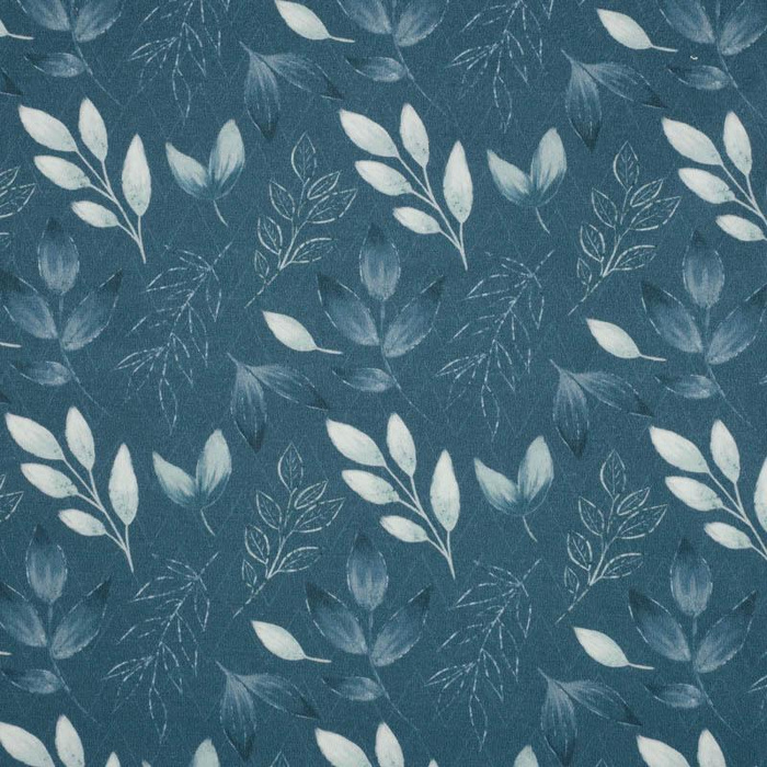 LEAVES pat. 9 - Cotton woven fabric