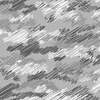 CAMOUFLAGE - Kritzelei / grau - Nylonstoff PUMI