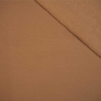 D-10 CARAMEL - brushed knitwear with elastane