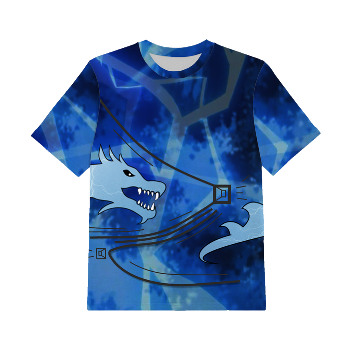 2-PACK - KID’S T-SHIRT - BLUE NINJA - sewing set (104/110)