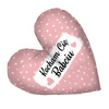 DECORATIVE PILLOW HEART -  KOCHAM CIĘ BABCIU / pink