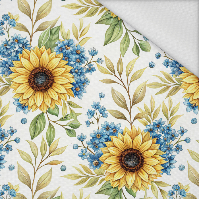 SUNFLOWERS wz. 2 - Waterproof woven fabric