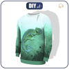 MEN’S SWEATSHIRT (OREGON) - CHAMELEON - Elastic brushed knit fabric XXL