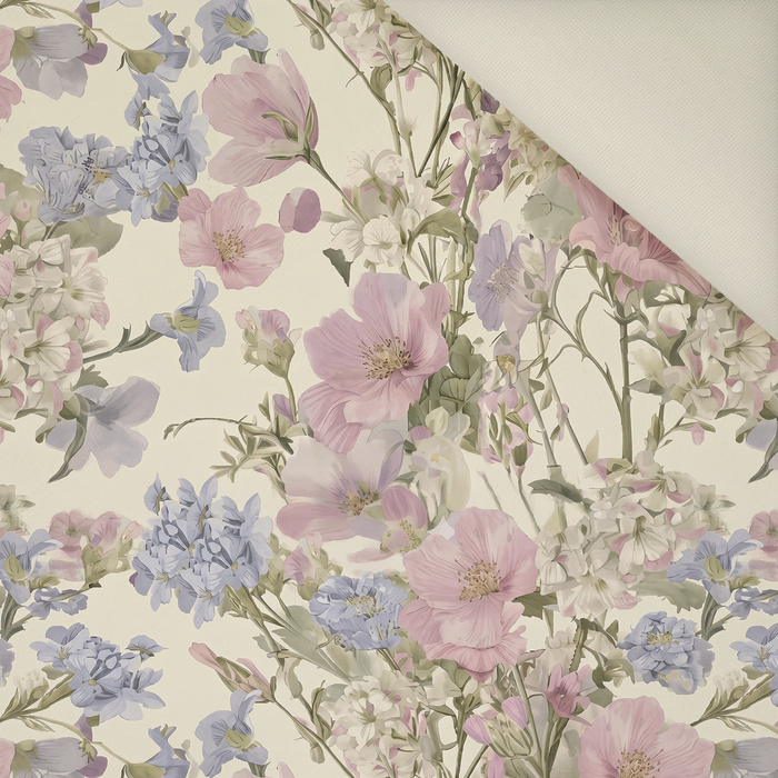 PASTEL FLOWERS WZ. 23 - Polster- Velours