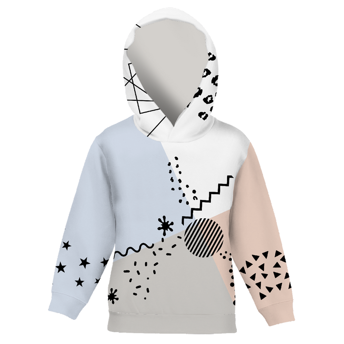 KINDER HOODIE (ALEX) - COLOR BLOCK M. 3 - Nähset
