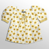 SONNENBLUMEN (SÜßE HÄSCHEN) - Baumwoll Webware