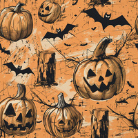 HALLOWEEN wz.10- Welur tapicerski