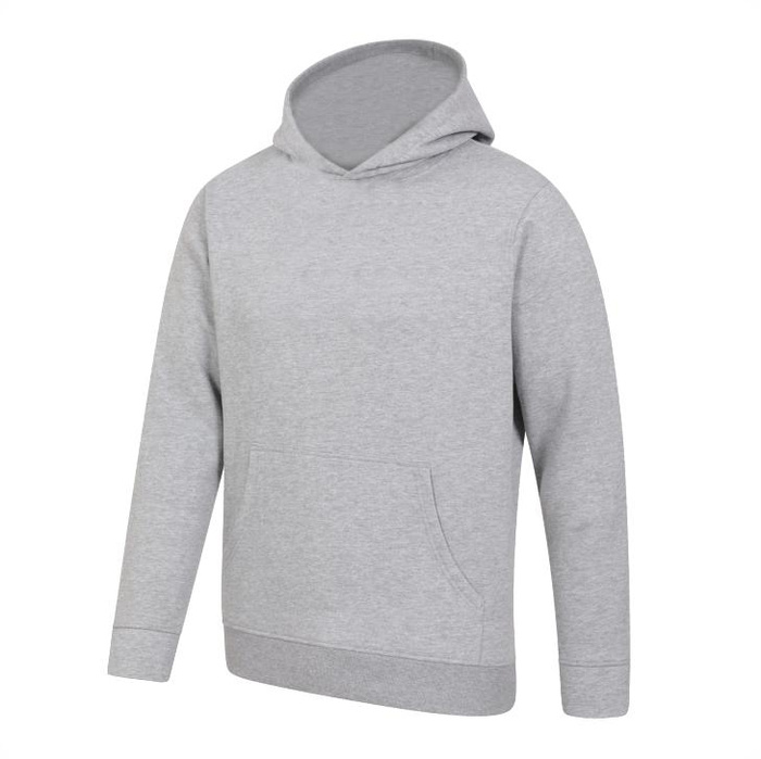 HERREN HOODIE (COLORADO) - melange hellgrau - Nähset XXL