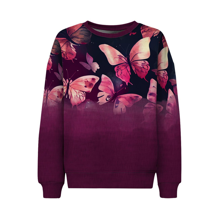 Children's tracksuit (MILAN) - BUTTERFLY PAT. 1 - sewing set (86/92)