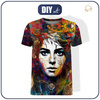 MEN’S T-SHIRT - ABSTRACT GIRL PAT. 1 - sewing set M