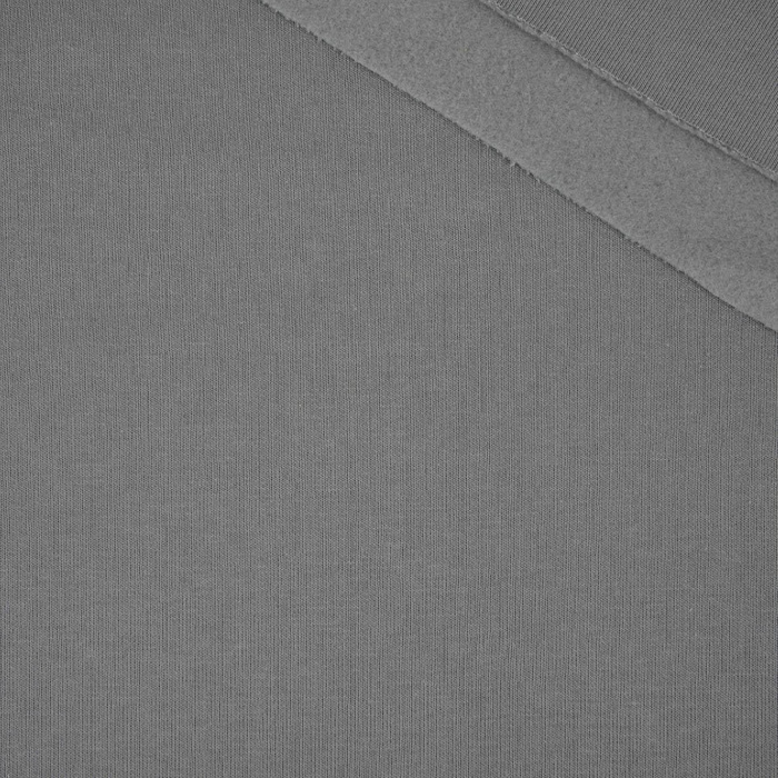 D-32 STEEL GRAY - thick brushed sweatshirt D300