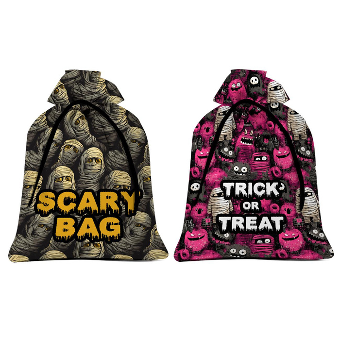 Gift pouches - HALLOWEEN 8- sewing set - SMALL