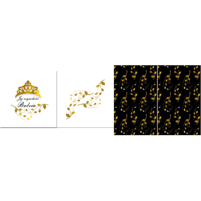 DECORATIVE PILOWS - JEJ WYSOKOŚĆ BABCIA / crown