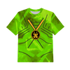 2-PACK - KID’S T-SHIRT - GREEN NINJA - sewing set (128/134)