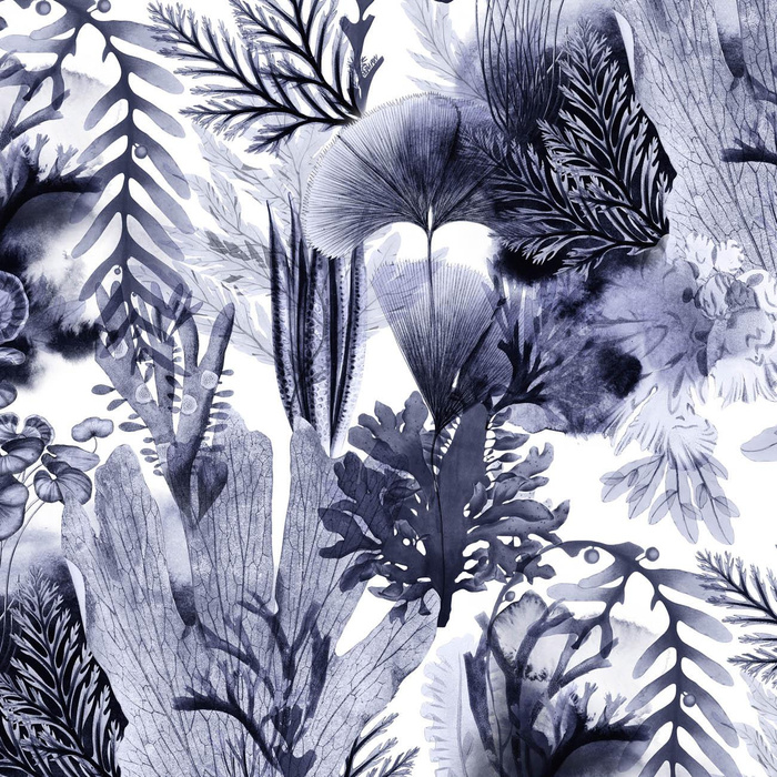 AQUATIC PLANTS M. 1 - Viskose Jersey