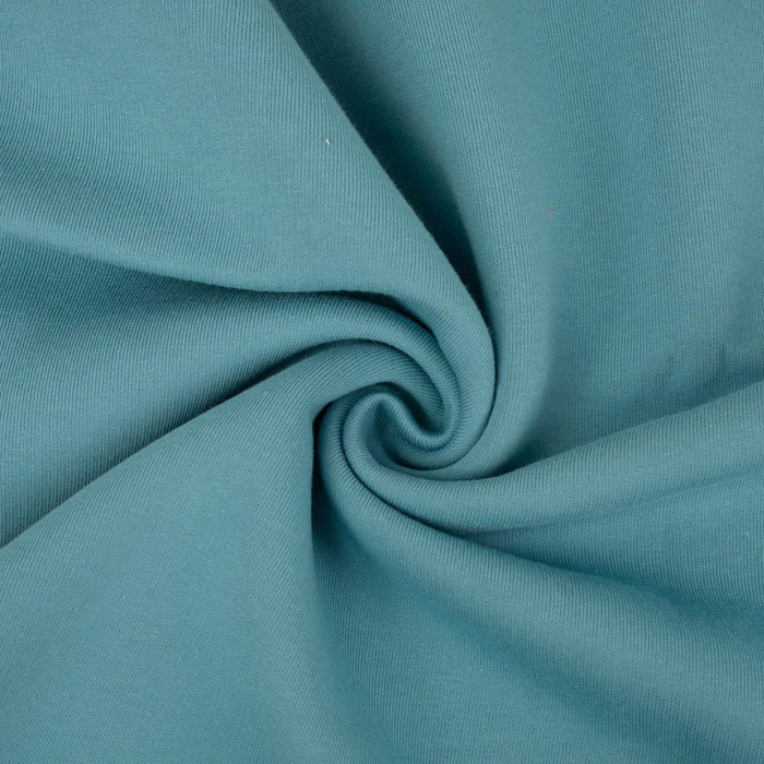 Silná teplákovina počesaná D300 - SKY BLUE (D-171)