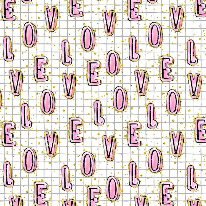 NOTEBOOK LOVE - Waterproof woven fabric