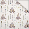 INDIAN / tipi - leichte Maschenware angeraut
