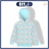 KID'S HOODIE (ALEX) - UNICORNS AND RAINBOW pat. 1 (WONDERLAND) - sewing set