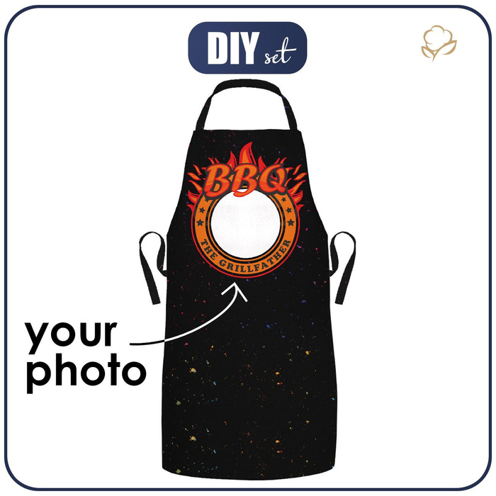 APRON -  WITH CUSTOM PRINT - sewing set