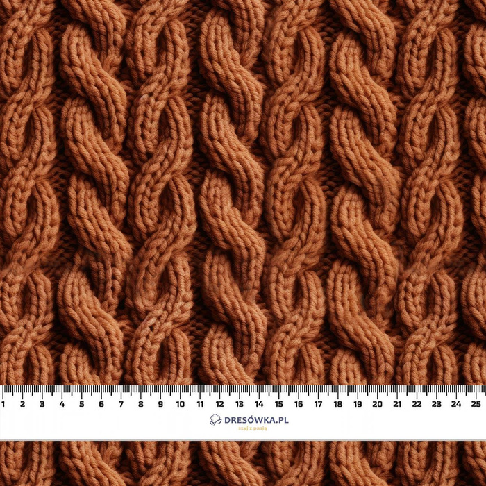 IMITATION SWEATER M. 2 - Wintersweat angeraut mit Elastan ITY