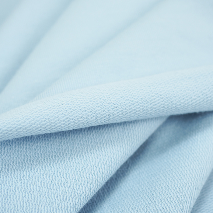 Dzianina pętelkowa z elastanem - BABY BLUE (D-63)
