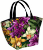 XL Tasche mit Utensilientasche 2 in 1 - EXOTIC ORCHIDS M. 7 - Nähset