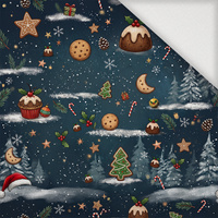 SWEET CHRISTMAS - Woven Fabric for tablecloths