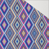RETRO GEOMETRIC WZ. 11 - Hydrophobic brushed knit