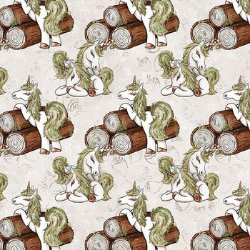 LEŚNE JEDNOROŻCE WZ. 1 / beżowe