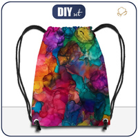 GYM BAG - ALCOHOL INK PAT. 5 - big