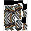 MEN’S HOODIE (COLORADO) - STRIPES / SPOTS - sewing set L