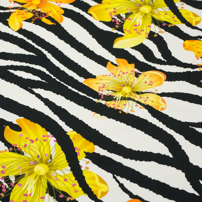 VANILKOVÁ ZEBRA - teplákovina SP250