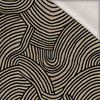 RETRO GEOMETRIC WZ. 20 - dzianina drapana z elastanem ITY