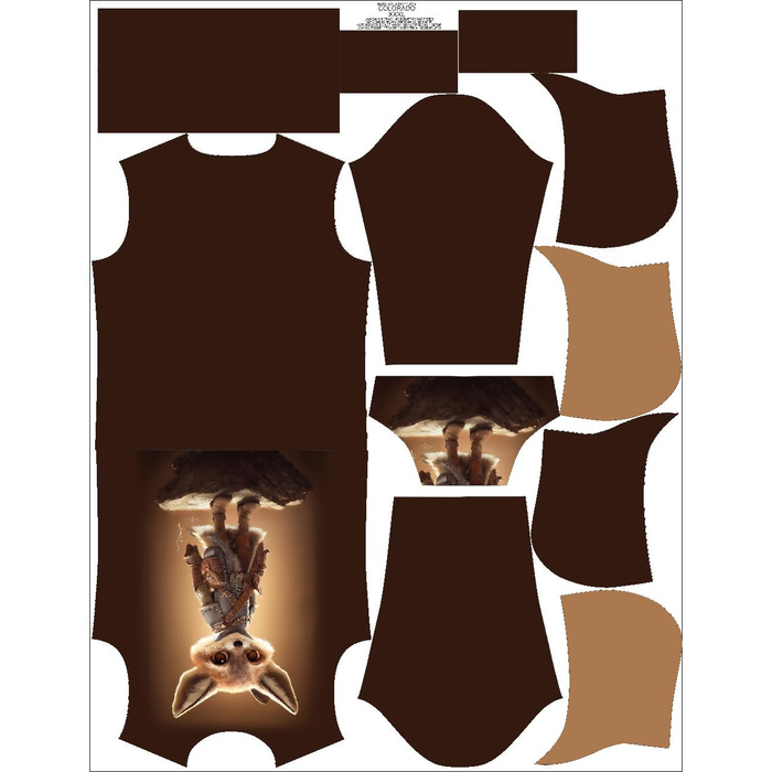 MEN’S HOODIE (COLORADO) - FOX TRAVELLER - sewing set