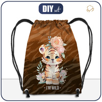 WORKOPLECAK - BABY TIGER - zestaw do uszycia