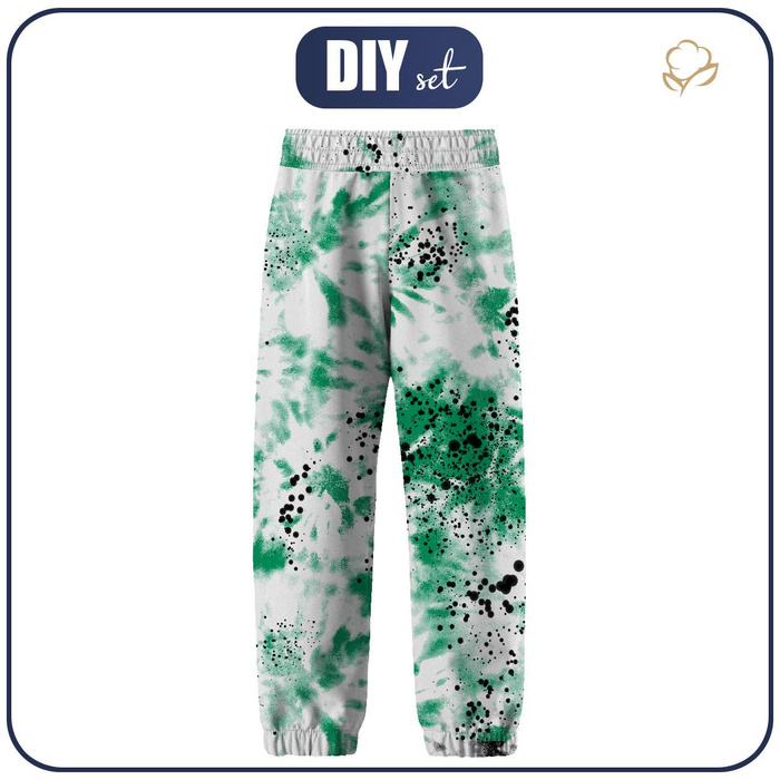 CHILDREN'S SOFTSHELL TROUSERS (YETI) - GO SLOW - sewing set (158-164)