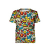 RETRO COMICS PAT.6 - Waterproof woven fabric