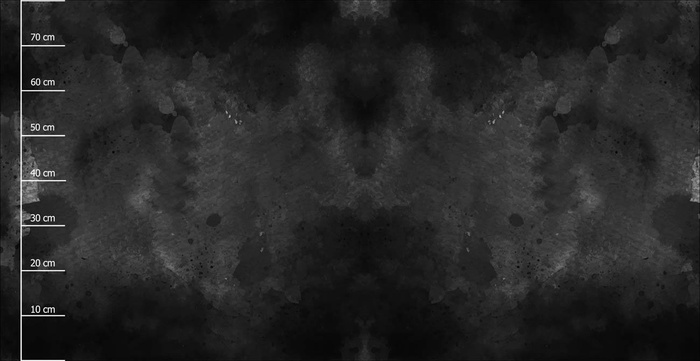 BLACK SPECKS - panoramisches Paneel 80 cm