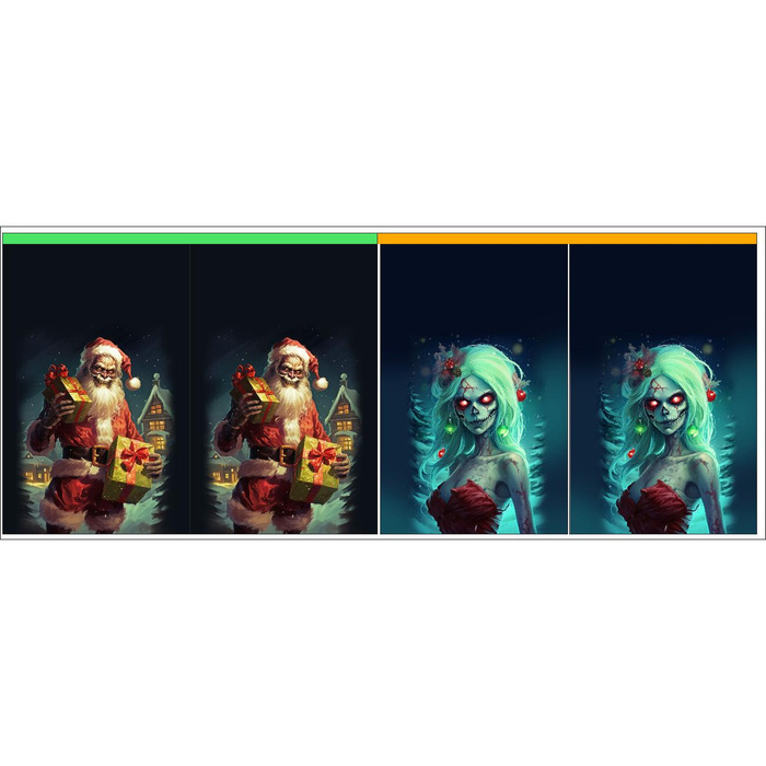 Gift pouches - CHRISTMAS 1 - sewing set